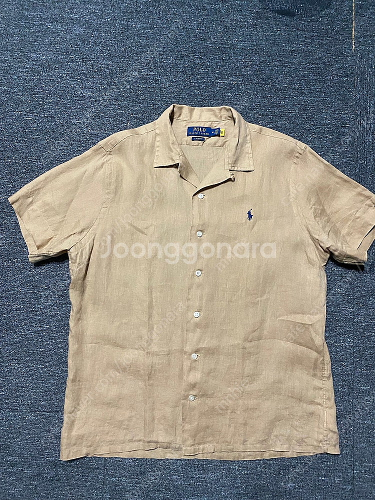 [급처] 최신형 QR택 폴로 랄프로렌 린넨 캠프 셔츠 급처해요 / RRL--8