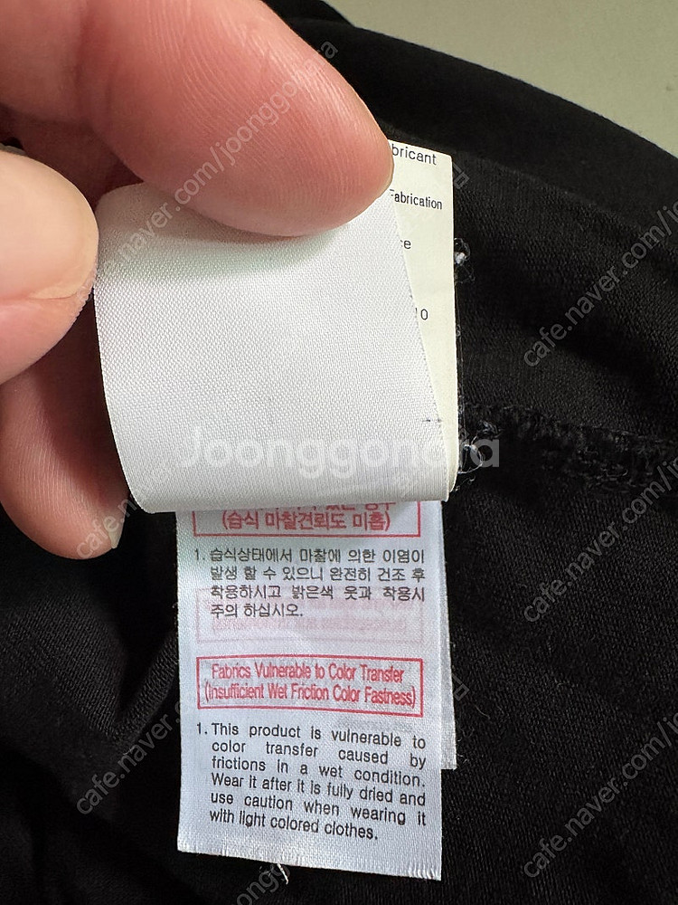 솔리드옴므 백로고 티셔츠--4