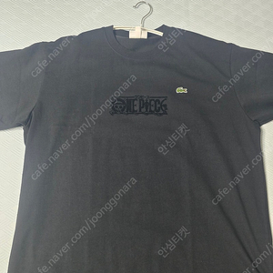 라코스테X원피스 콜라보 검정색 반팔티 5사이즈 새상품