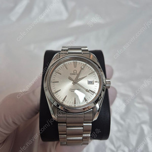 오메가 아쿠아테라 은판 구구구형 쿼츠 36mm