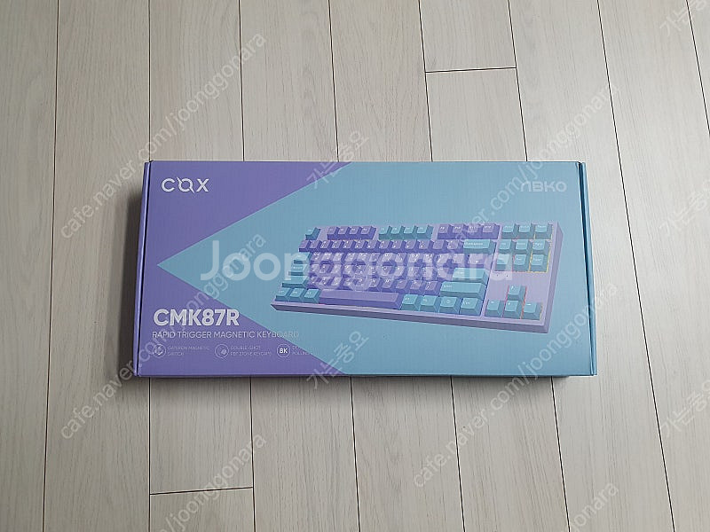 COX CMK87R 래피드 트리거 자석축 키보드 판매합니다--1