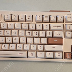 앱코 무선 멤브레인 키보드 mk108w 오트밀 색상 판매합니다
