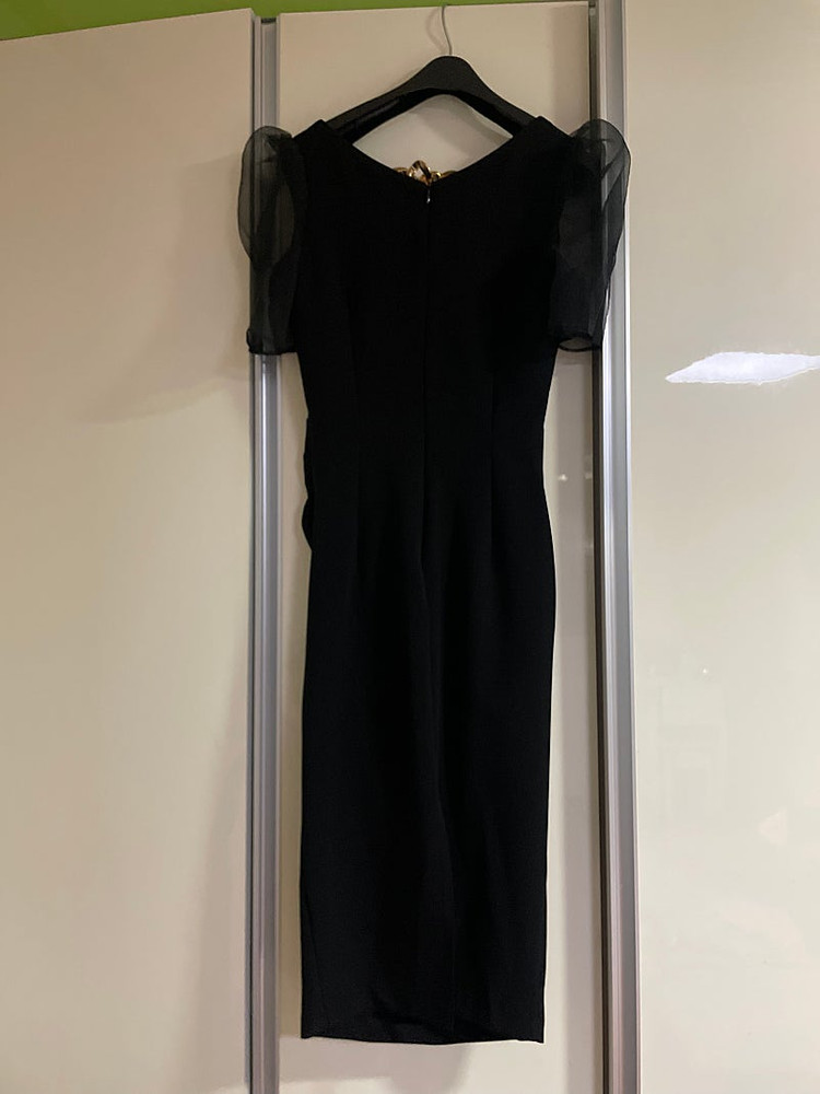 텍있는 새상품)블랙 원피스 하객룩 하객원피스 35,000원--1
