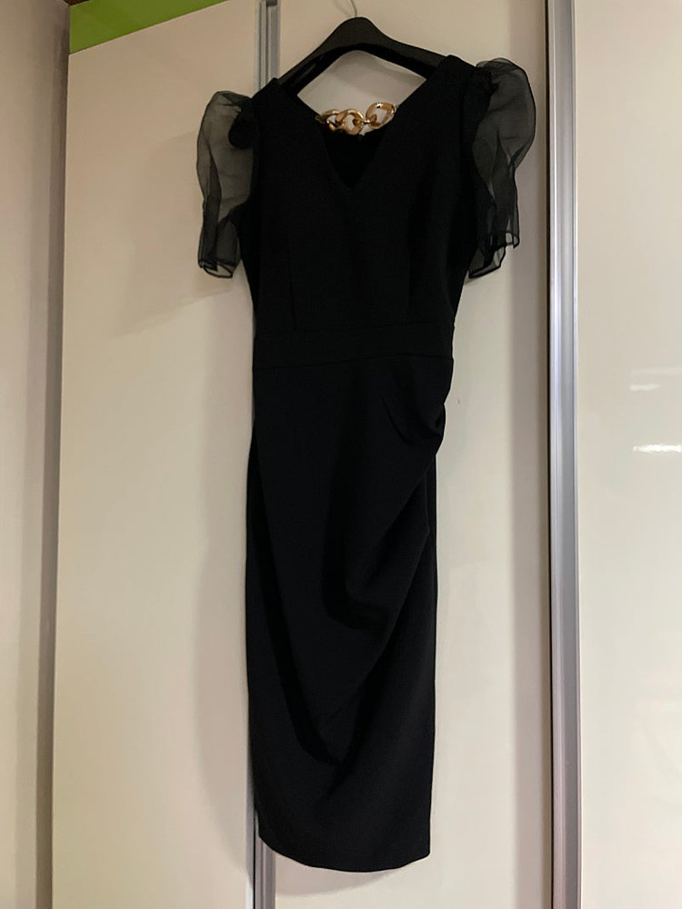 텍있는 새상품)블랙 원피스 하객룩 하객원피스 35,000원--2