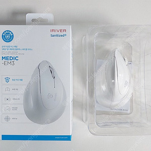 아이리버 MEDIC-EM3 버티컬 향균 마우스 팝니다.