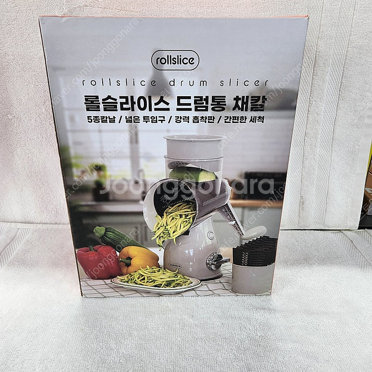 롤슬라이스 드럼롤 슬라이서 5종세트 채칼--0