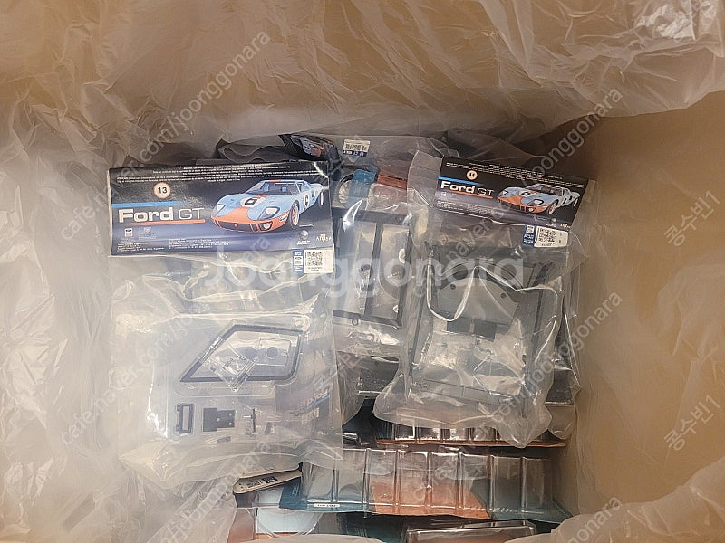데아고스티니 1/8 포드 GT40 전권미조립 분양해요--2