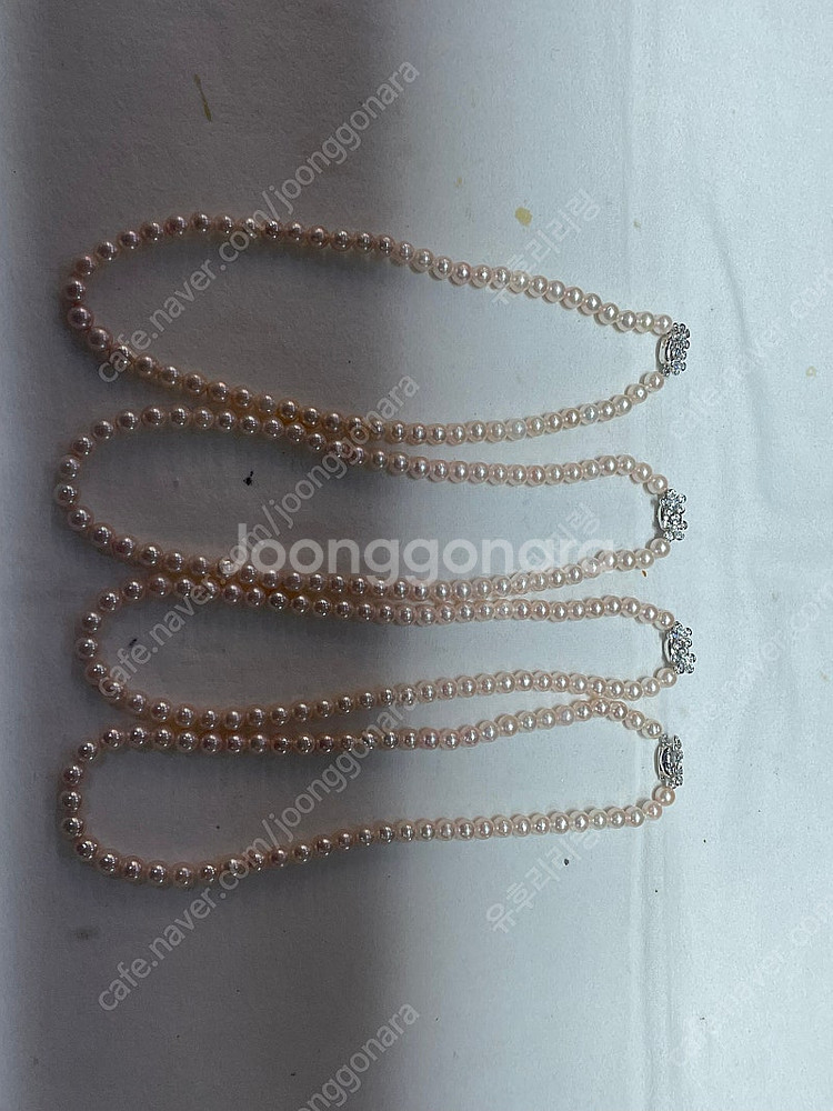 아코야 진주 목걸이 판매합니다.--2