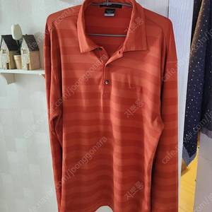 나이키 기능성카라긴팔티셔츠
