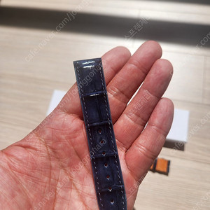 IWC 포르투기저용 산토니 엘리게이터 레더 스트랩(네이비블루) 판매합니다(미사용품)