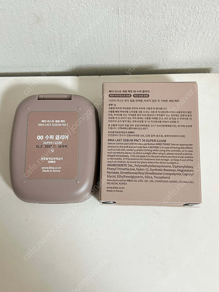 삐아 라스트 세범 팩트 00 수퍼클리어+토니모리 루미너스 퍼퓸 페이스 파우더 01 화사한 베이지 일괄 운포 만원--1