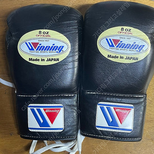 위닝8온스 글러브 블랙 오피셜