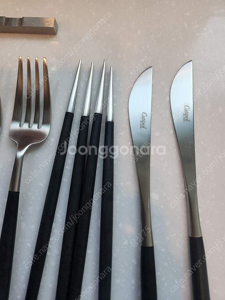큐티폴고아 수저셋트--1