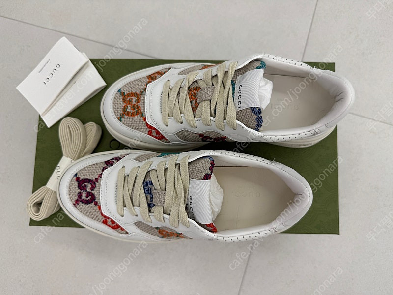 구찌 GG 스니커즈 사이즈 37반(245) 팝니다--4