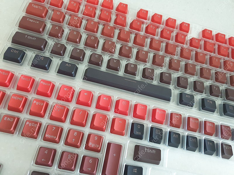 사오파오 그라데이션 키보드 키캡 (썬쉐도우 LED투과) 이미지