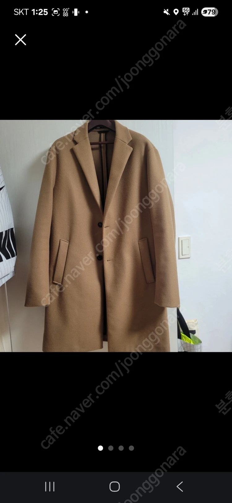 자라 남성 자켓 100, L 3종 m65, 롱코트, ZARA 남성 블레이저 M, 인터메조 베이지자켓 이미지
