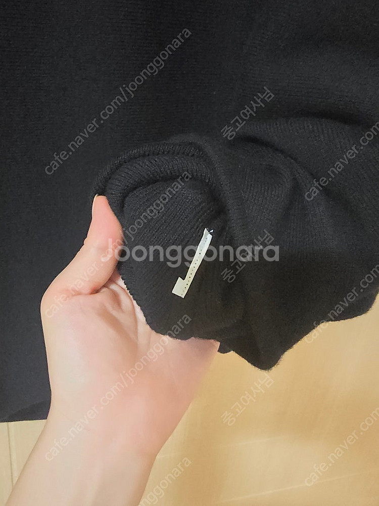 보브 케이프 니트 셔츠 프리사이즈 깨끗--2