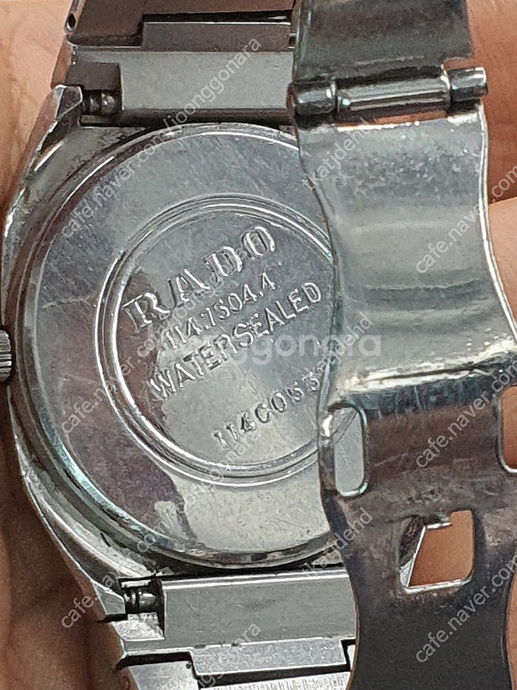 빈티지 라도 퀴츠 시계--1
