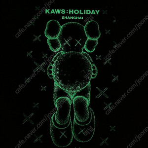 kaws holiday 상하이 그레이