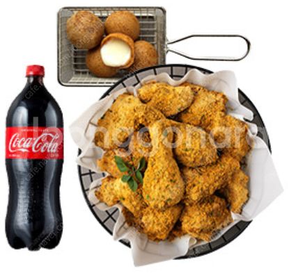 BHC 뿌링클+치즈볼+콜라1.25L--0