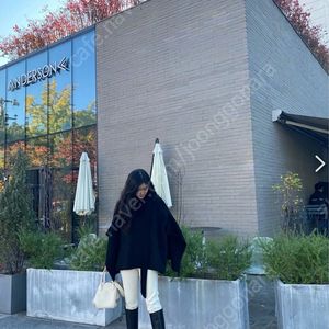 타이밍서울 Timing Seoul 블랙 판초 M