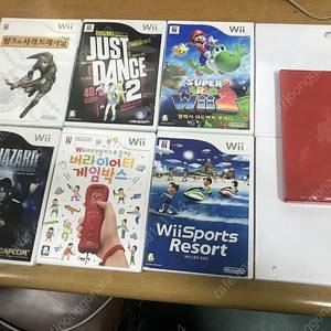 닌텐도 위 Wii 정품 게임 cd (마리오,저스트댄스등)팝니다.