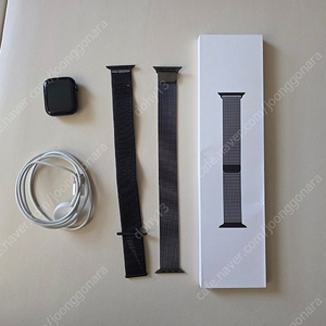 애플워치7 45mm GPS 미드나이트 판매(정품스포츠밴드, 정품밀레니즈밴드 포함)