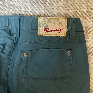 써스데이아일랜드 면 바지