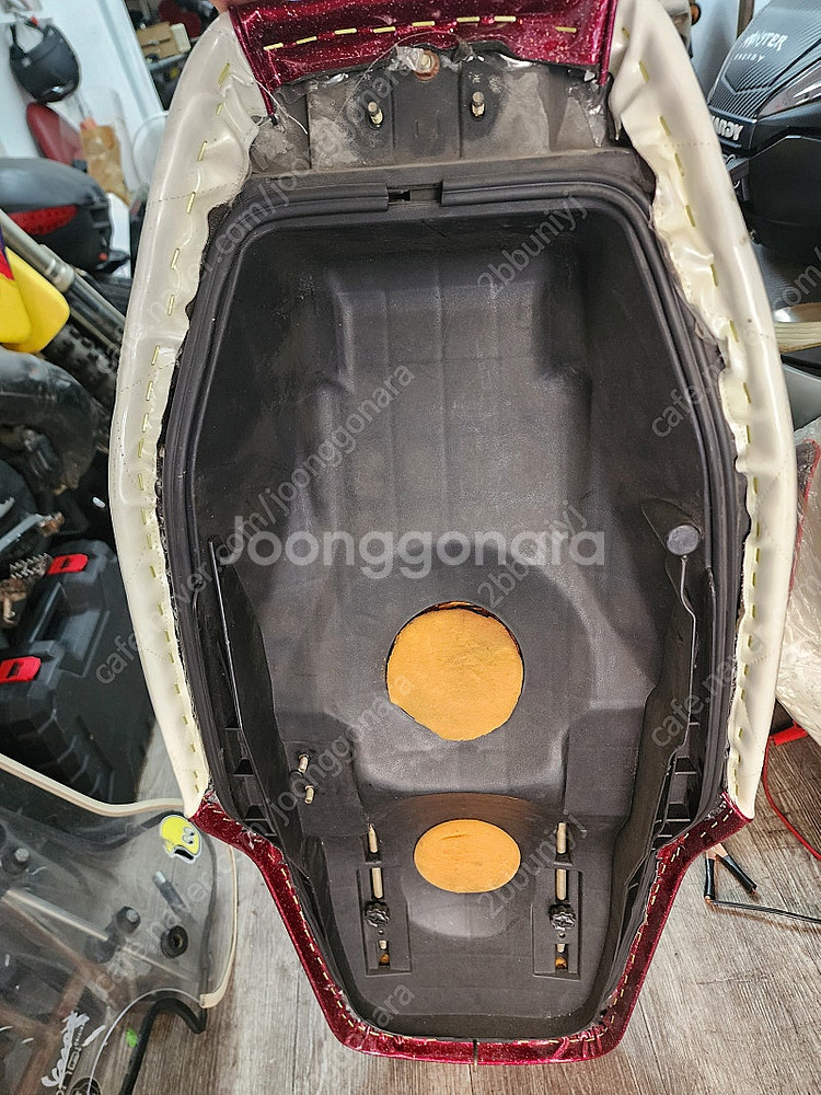 대림 큐2 Q2 용 에나멜시트 튜닝안장--4