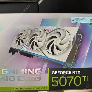 MSI RTX5070ti 트리오 화이트 판매