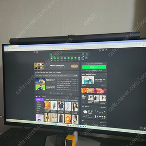 델 s2722qc 4k 모니터