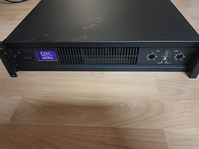 교회 홀 등에서 사용하는 PA 파워앰프 (전문가 점검)--1