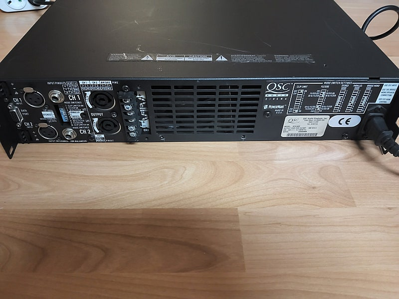 교회 홀 등에서 사용하는 PA 파워앰프 (전문가 점검)--3