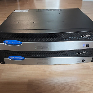 세계적 미국 크라운 PA 파워앰프 CTS2000(전문가 점검)