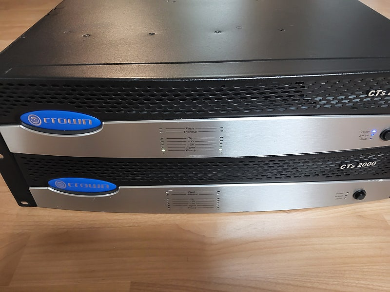 세계적 미국 크라운 PA 파워앰프 CTS2000(전문가 점검)--1