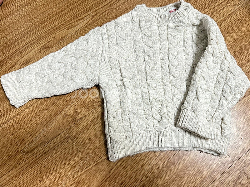 자라 키즈 케이블 니트 스웨터--0