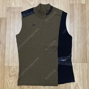 택포 ) 미착용 새제품 1사이즈 마스터버니 니트조끼 팝니다