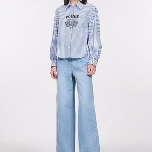 오즈세컨 와이드 팬츠