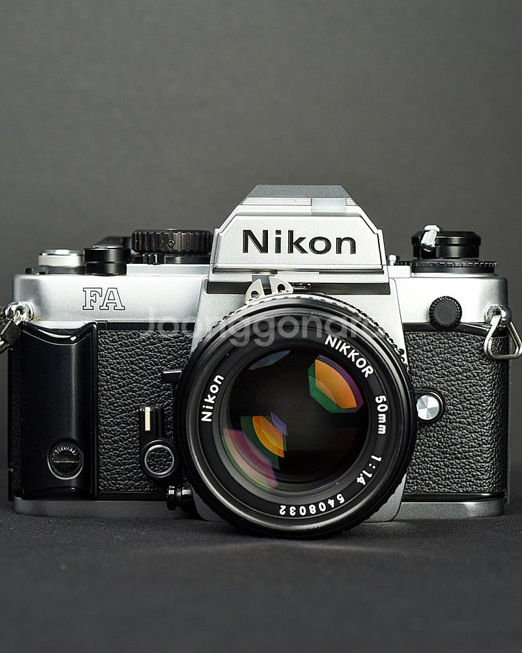 니콘 FA + Nikon MF 50mm f1.4 ai-...--0