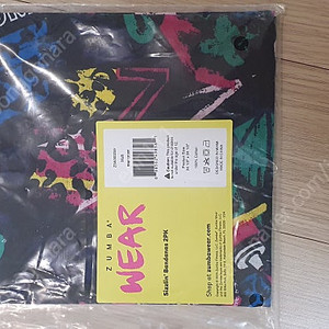 줌바웨어 신상반다나 새제품1장