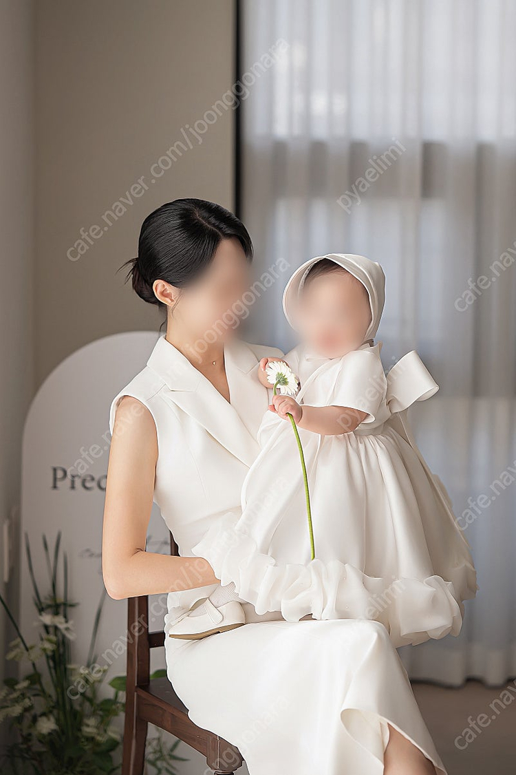 비에이유 바이 브라이드앤유 BAU KIRAN Peaked collar sleeveless mermaid long d... 이미지