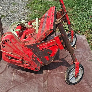 고구마 순치기 관리기 부착형