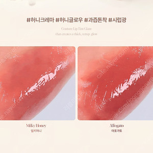 에스쁘아 꾸뛰르 립 틴트 글레이즈 (22호 밀키허니 , 가을웜톤)