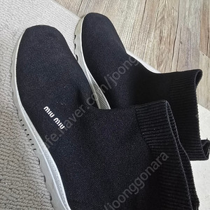 (정품)미우미우 삭스 스니커즈 38.5 이미지
