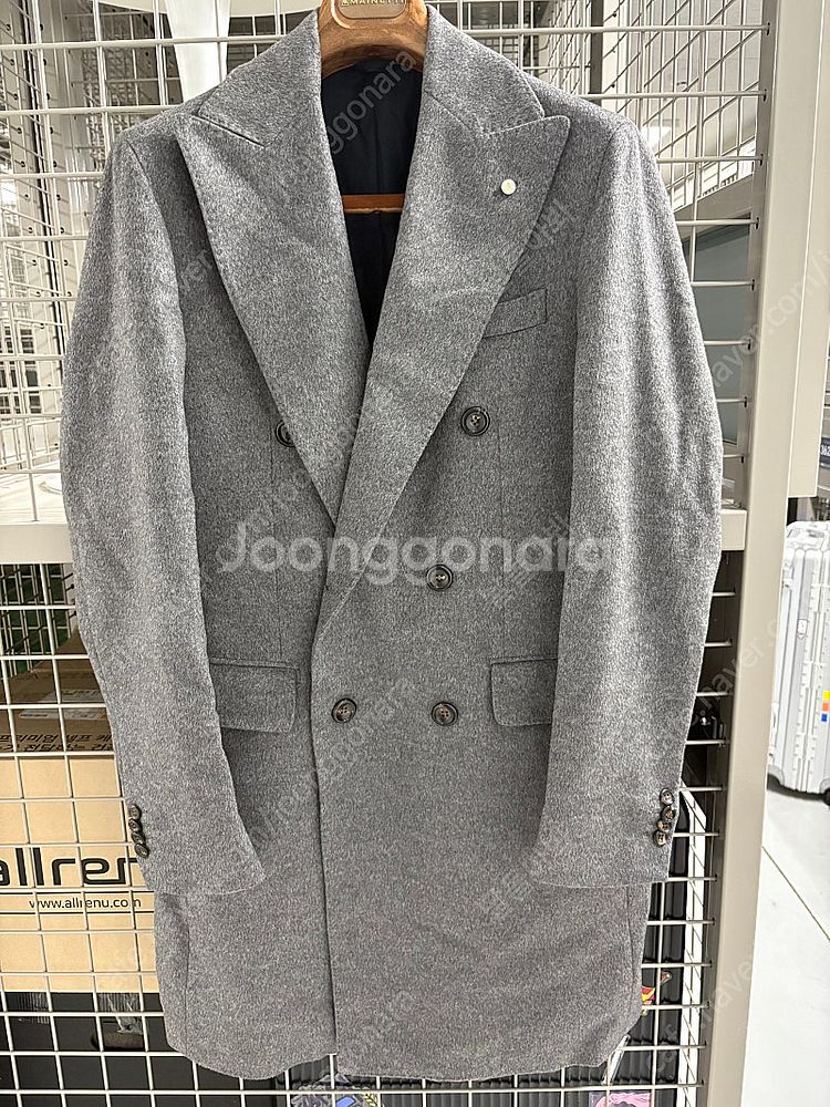 루이지 비앙키 만토바 더블코트 팝니다--0