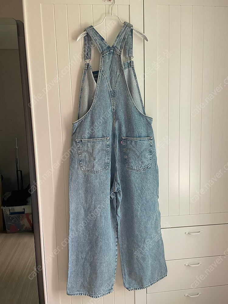 [새상품] 리바이즈 여성 데님 오버롤 점프수트 빅사이즈 XL--2
