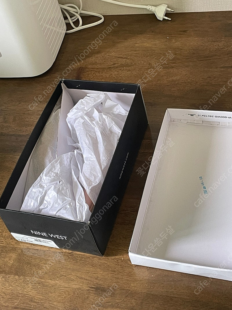 [새상품] 나인웨스트 가죽 펌프스 6.5 미들힐 핑크--5