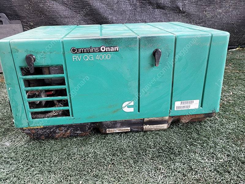 캠핑카 커민스 오난발전기 판매합니다 이미지
