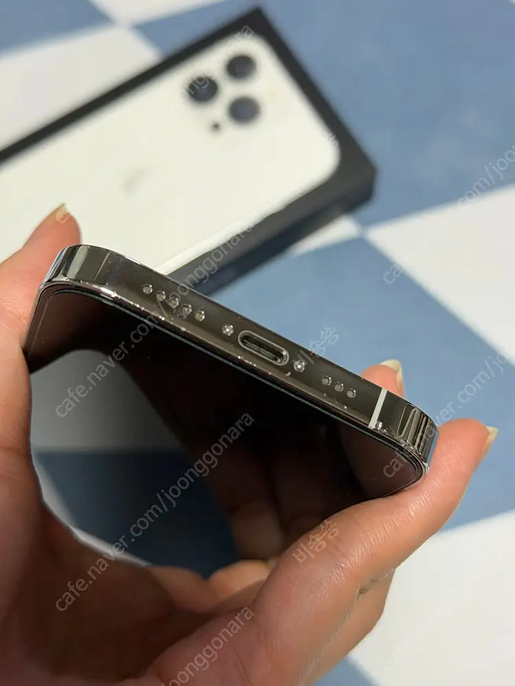 아이폰 13pro 실버 128GB 이미지