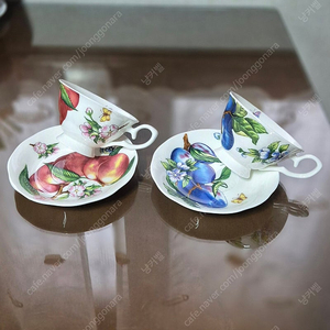 icc 이탈리아 부부찻잔세트2조,일괄30000